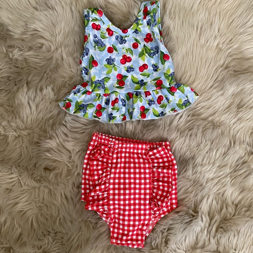 Latham Grey Two Piece Bummie Set